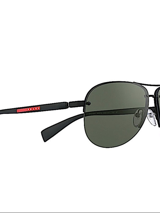 Prada Aviator Pilot Polarized Sunglasses, 62-14-130 main image 6